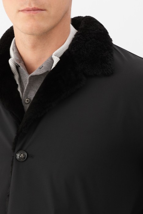 пальто  из италии вид сбоку