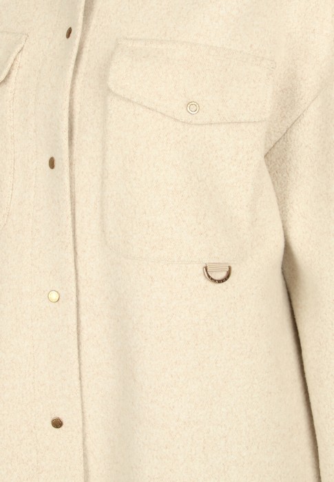 пальто  из проверенных материалов спереди