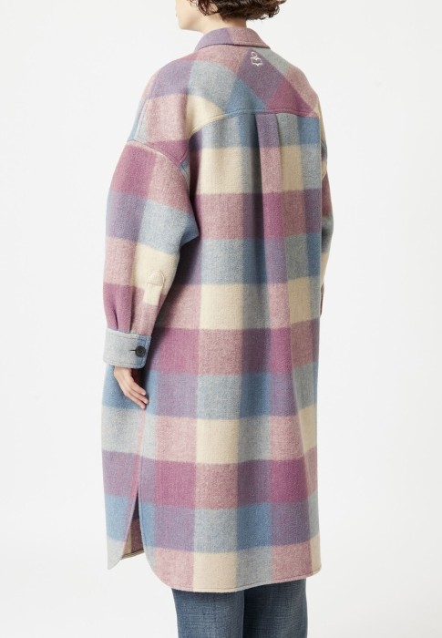 пальто  из франции вид сбоку