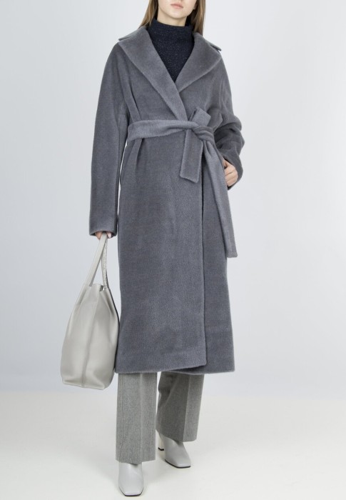 пальто  из италии вид сбоку