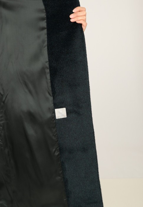 пальто  универсального стиля с лицевой стороны