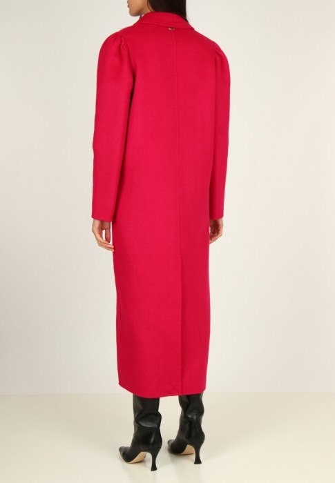 пальто  из италии вид сбоку