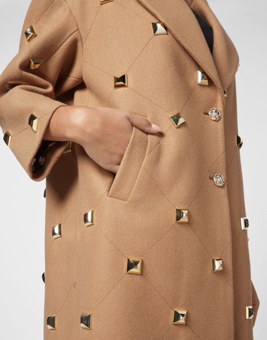 пальто  из америки вид сбоку