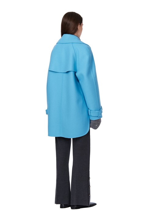 пальто  из италии вид сбоку