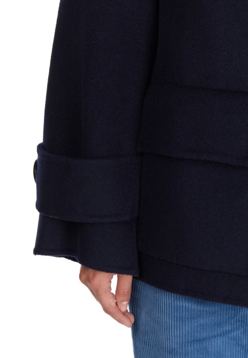 пальто  универсального стиля с лицевой стороны