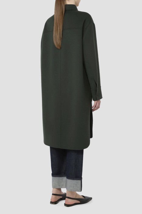 пальто  от бренда max mara вид слева