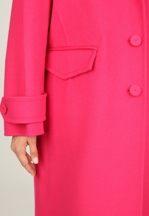 пальто  из проверенных материалов спереди