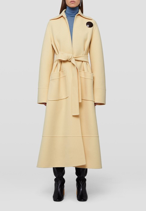 пальто  от бренда jil sander вид слева