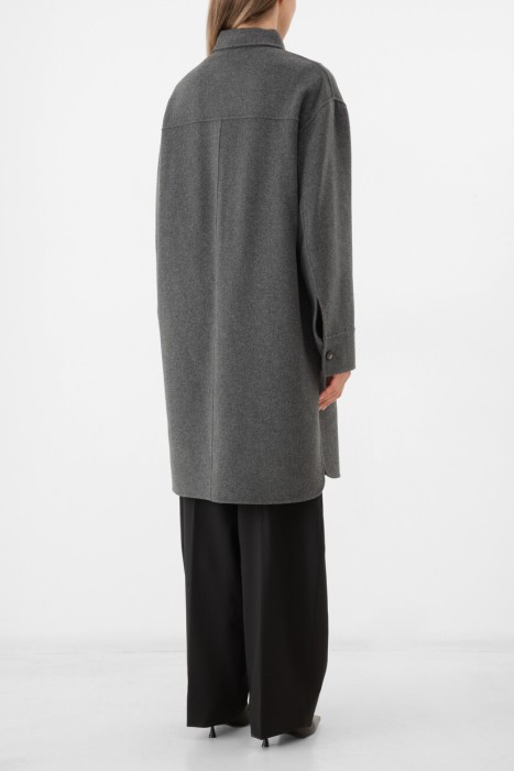 пальто  от бренда max mara вид слева