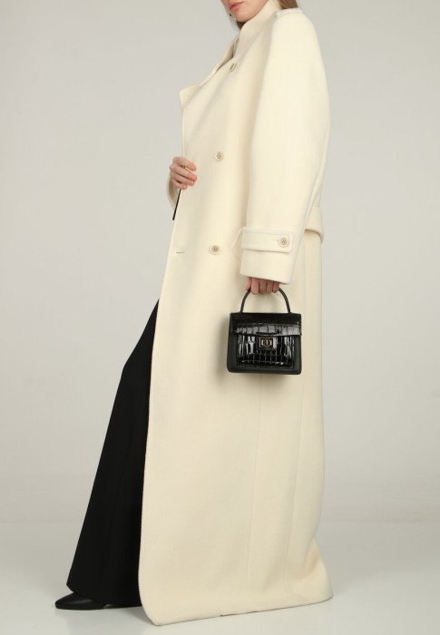 пальто  из франции вид сбоку