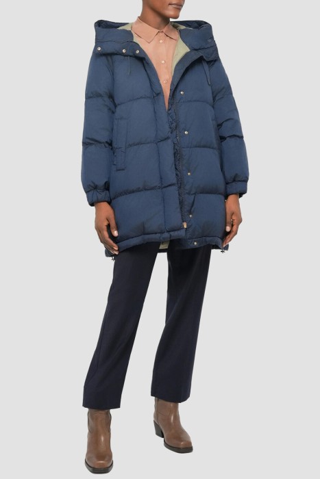 парка  из полиэстера спереди