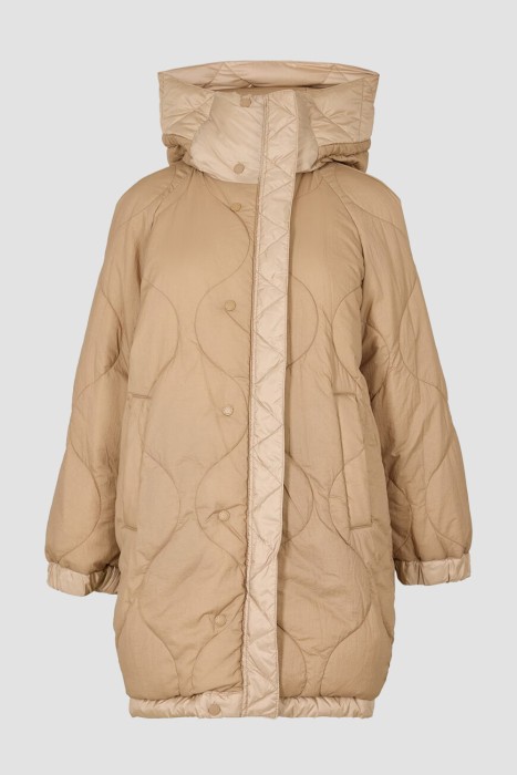 Товар бежевого цвета с внутренней стороны