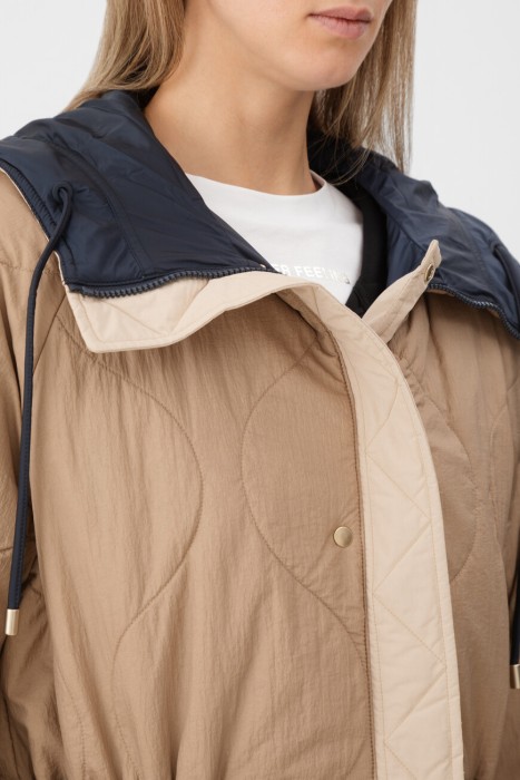 парка  для взрослого возраста с изнаночной стороны