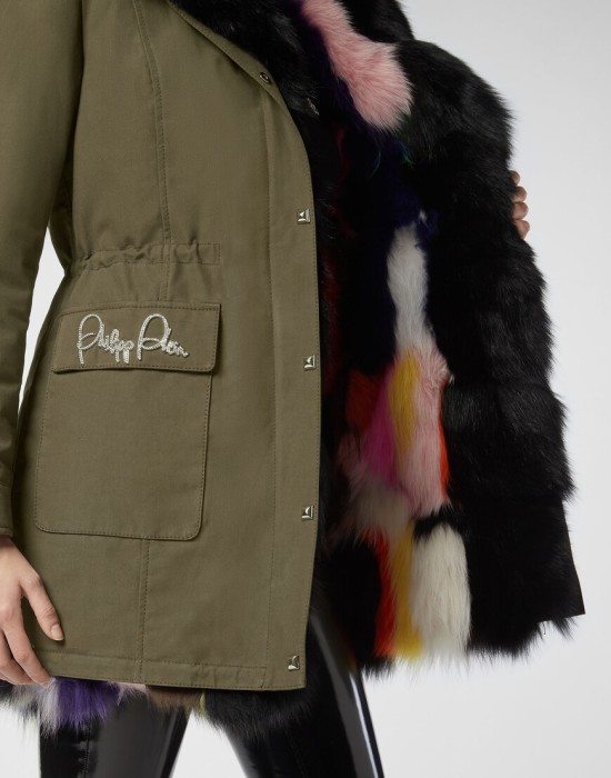 парка  из проверенных материалов спереди