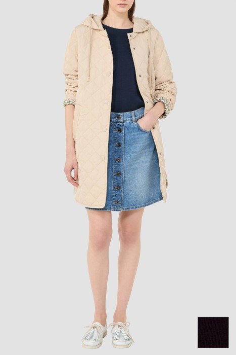 парка  из полиэстера спереди