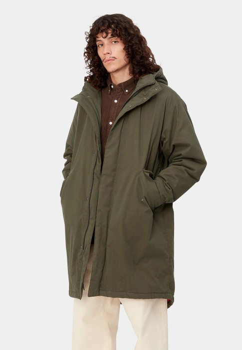 Товар зеленого цвета с внутренней стороны