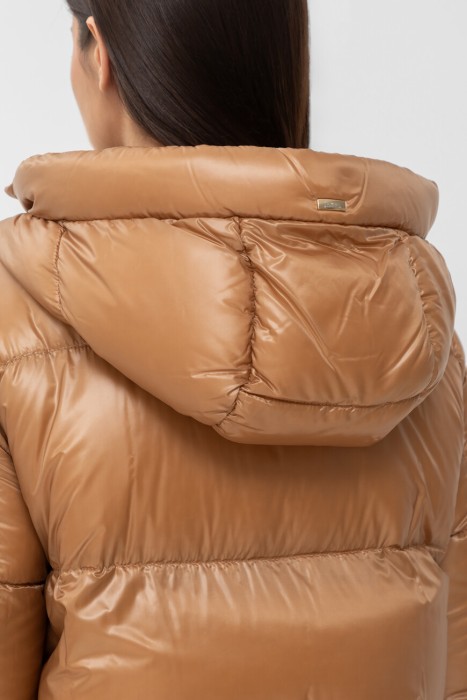 парка  из полиамида спереди