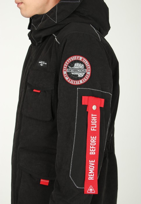 парка  из проверенных материалов спереди