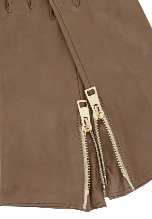 перчатки  из италии вид сбоку