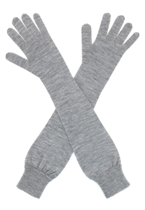 перчатки  от бренда ermanno scervino вид слева