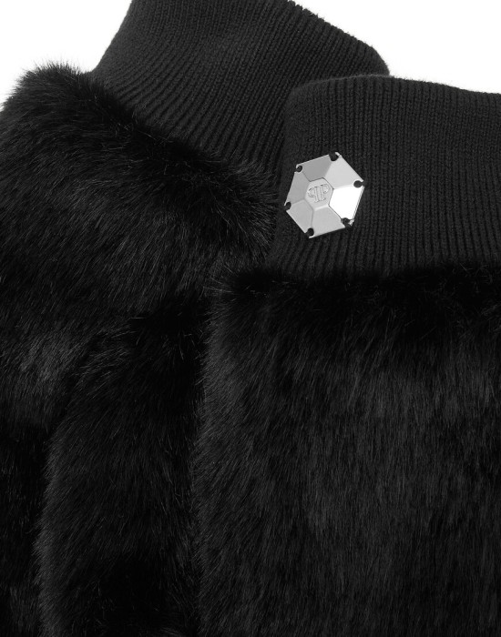 перчатки  от бренда philipp plein вид слева