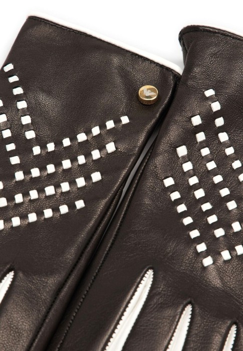 перчатки  от бренда emporio armani вид слева