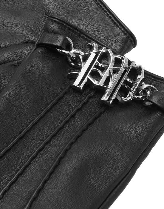 перчатки  от бренда philipp plein вид слева