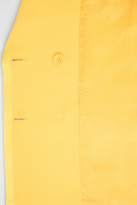 пиджак  двубортный универсального стиля с лицевой стороны