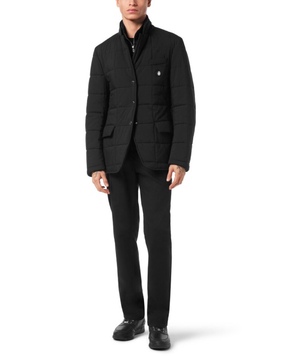 пиджак классический  из италии вид сбоку