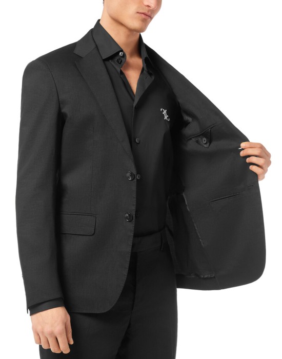 пиджак классический  из проверенных материалов спереди