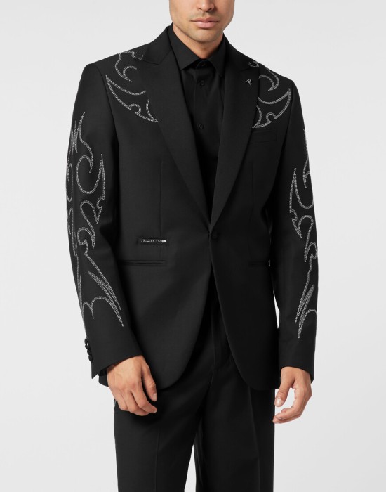 пиджак классический  из америки вид сбоку