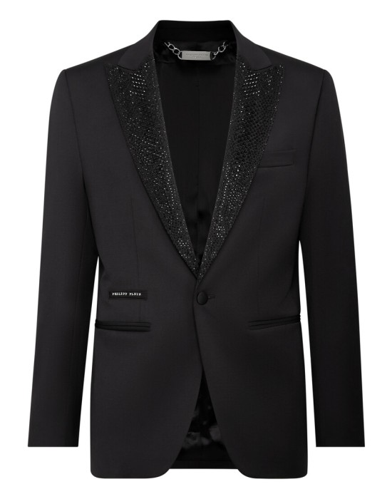 пиджак классический  от бренда philipp plein вид слева