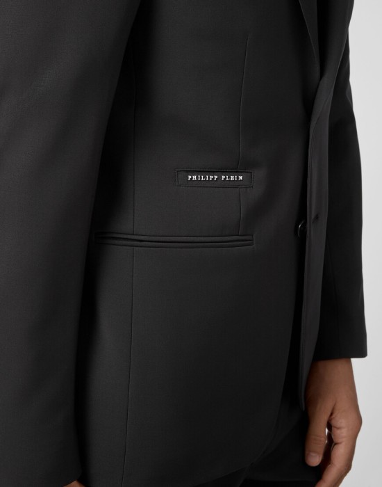 пиджак классический  из проверенных материалов спереди