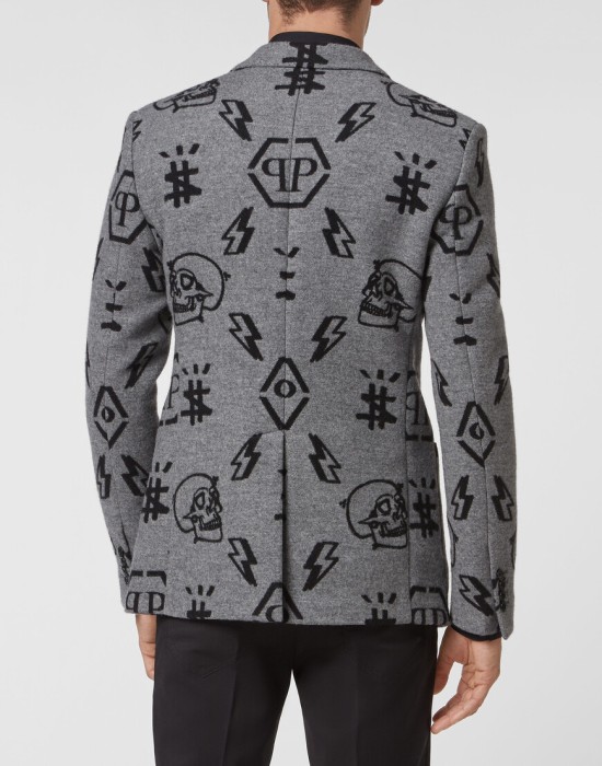 пиджак классический  из америки вид сбоку