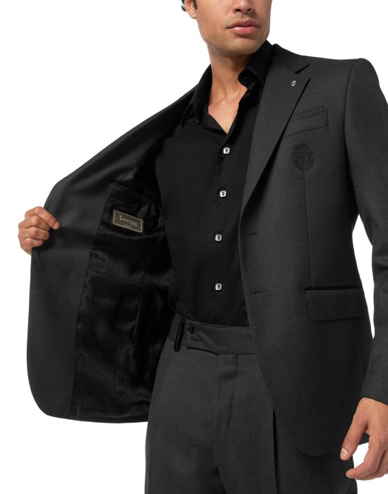 пиджак классический  из проверенных материалов спереди
