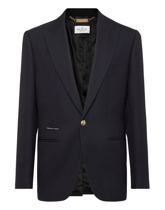 пиджак классический  от бренда philipp plein вид слева