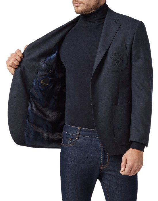 пиджак классический  из проверенных материалов спереди