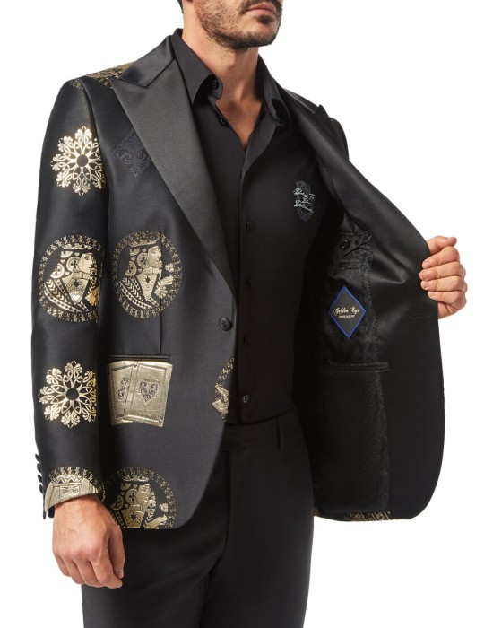 пиджак классический  из проверенных материалов спереди