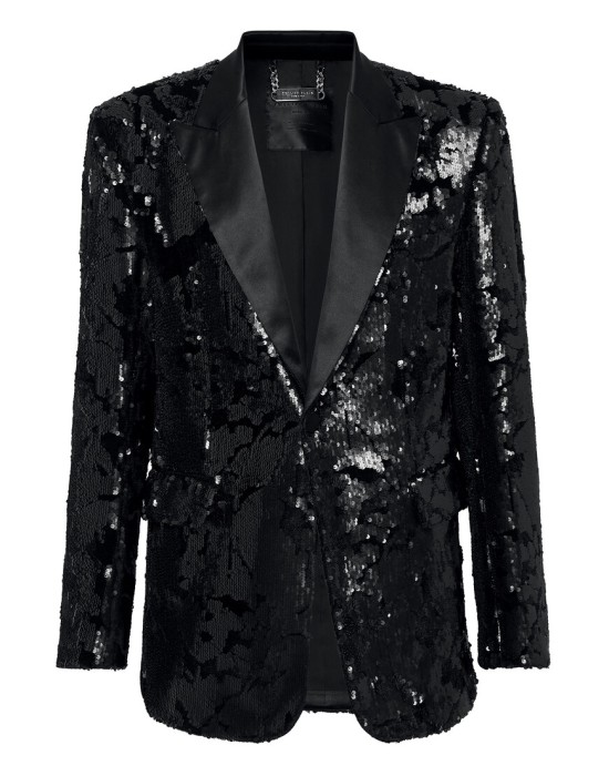 пиджак классический  от бренда philipp plein вид слева