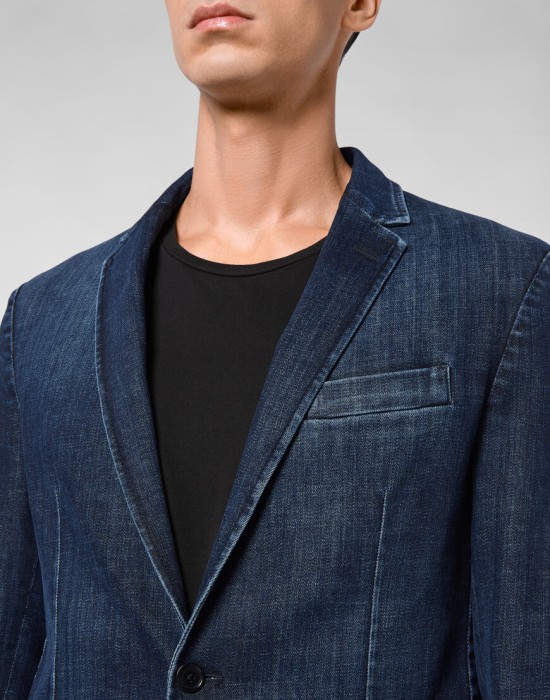 пиджак классический  из проверенных материалов спереди