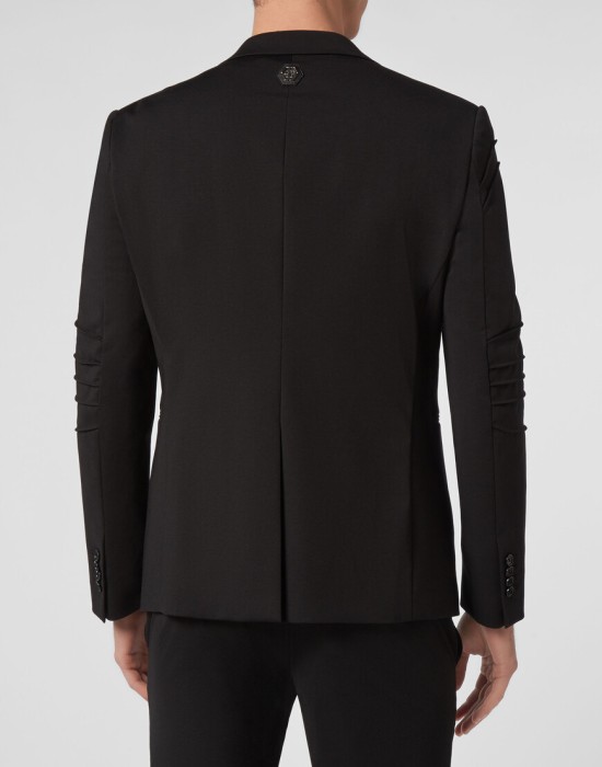 пиджак классический  из америки вид сбоку