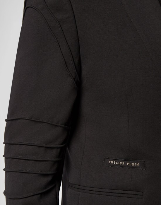 пиджак классический  из проверенных материалов спереди