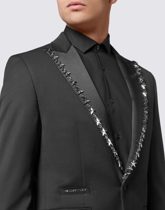 пиджак классический  из проверенных материалов спереди