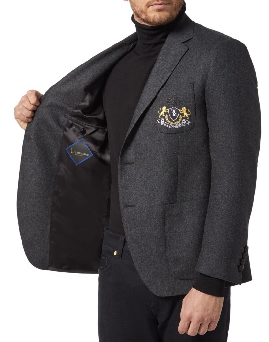 пиджак классический  из проверенных материалов спереди