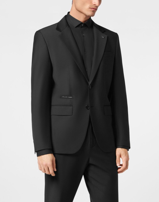 пиджак классический  от бренда philipp plein вид слева