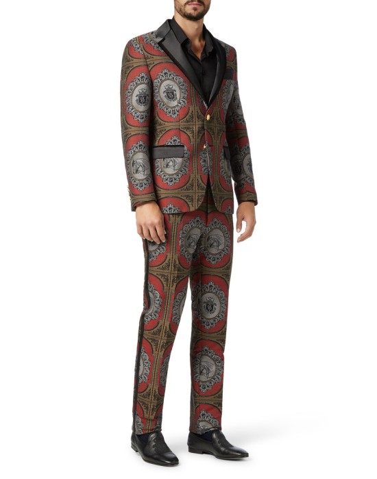 пиджак классический  из италии вид сбоку