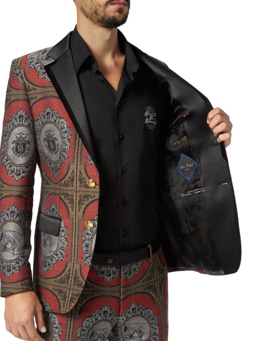 пиджак классический  из проверенных материалов спереди