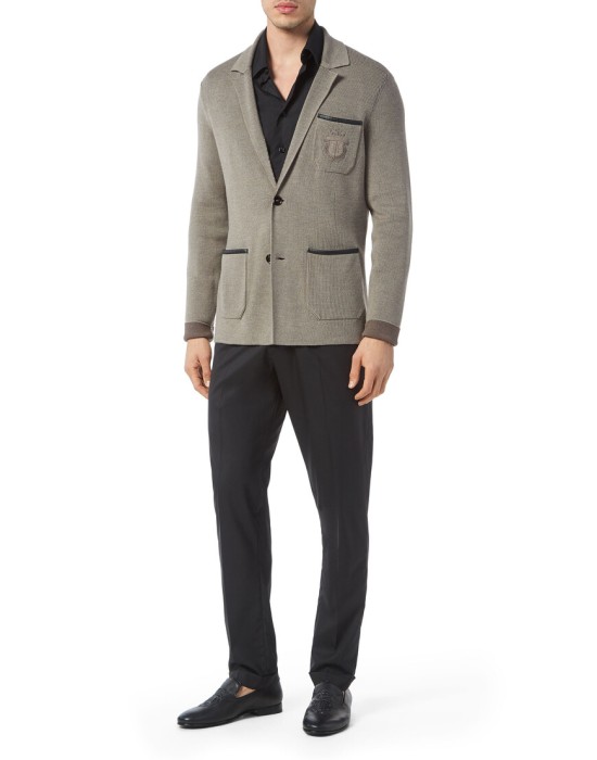 пиджак классический  из италии вид сбоку