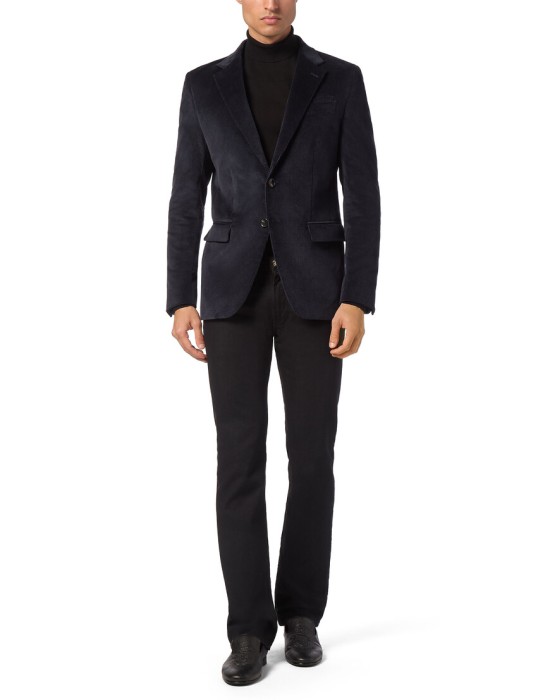 пиджак классический  из италии вид сбоку