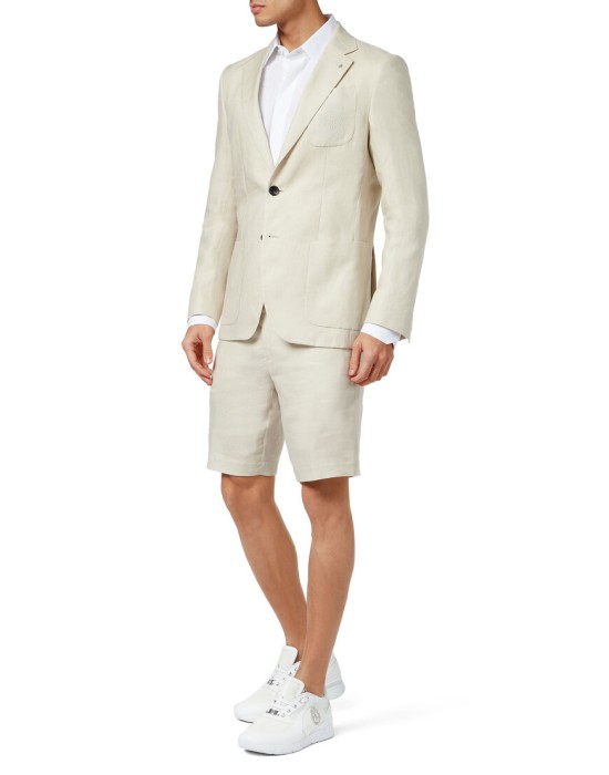 пиджак классический  из италии вид сбоку